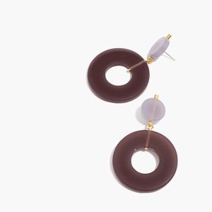 Madewell purple earings